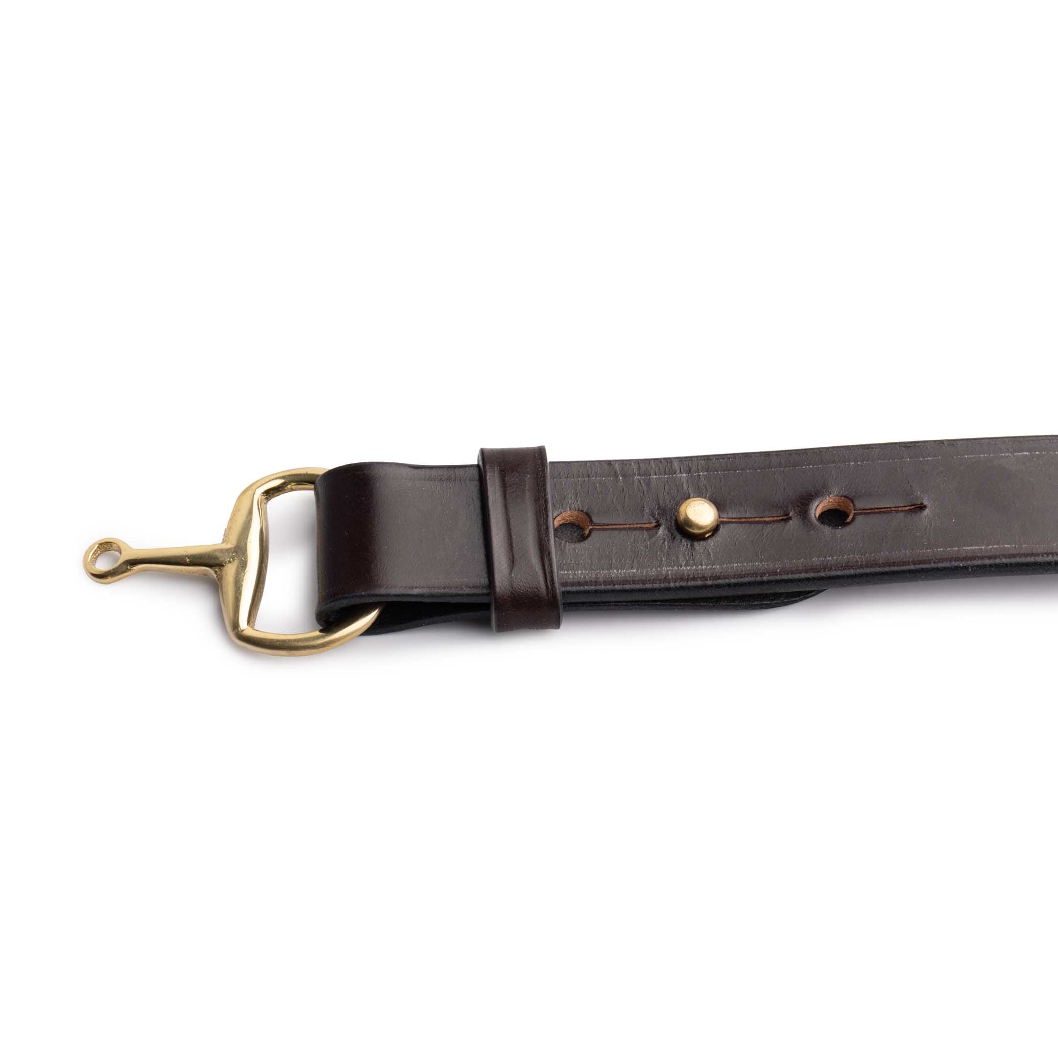 Allevol Ashton Belt Brown/Brass-Belt-Clutch Cafe