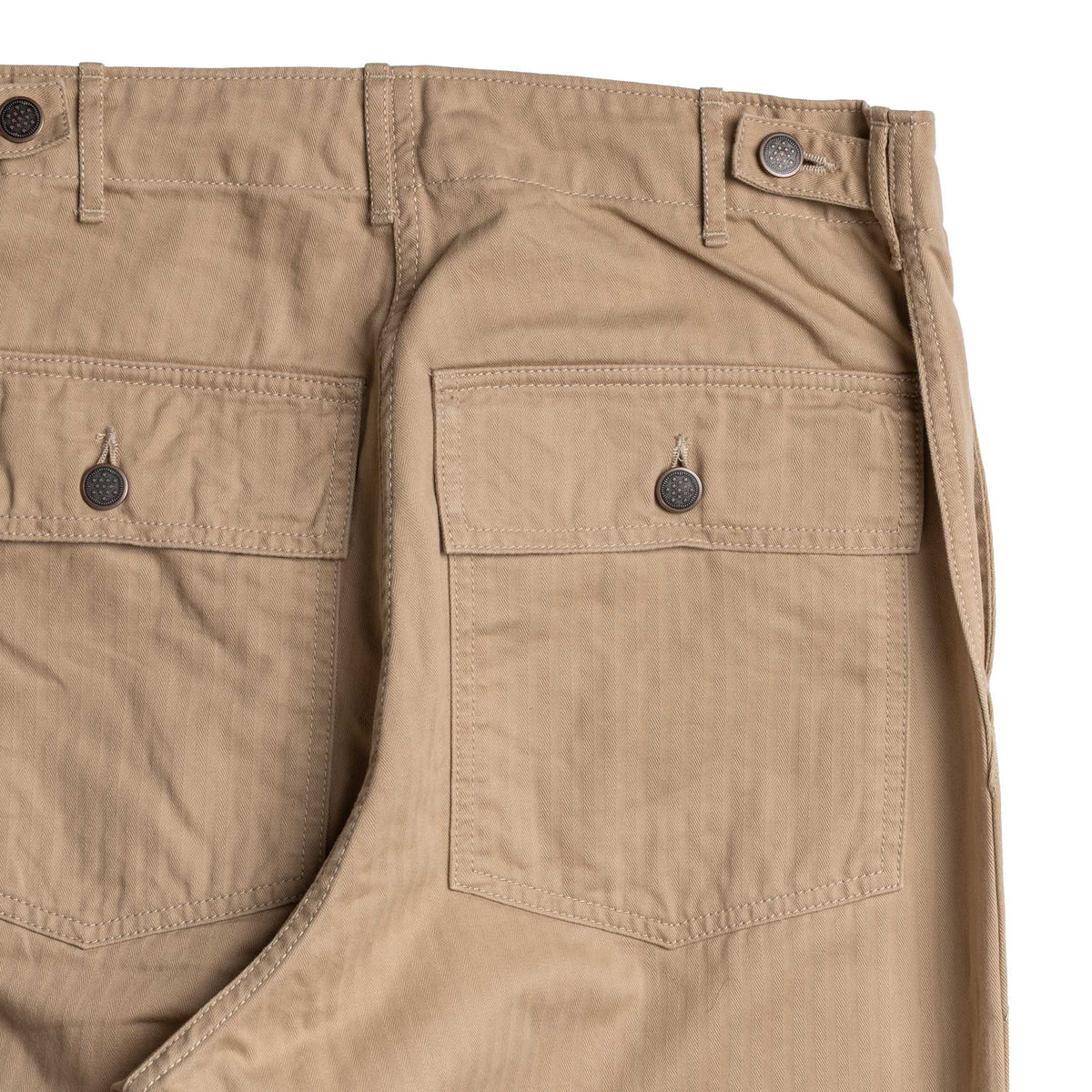 Allevol Baker Pants Beige-Trousers-Clutch Cafe