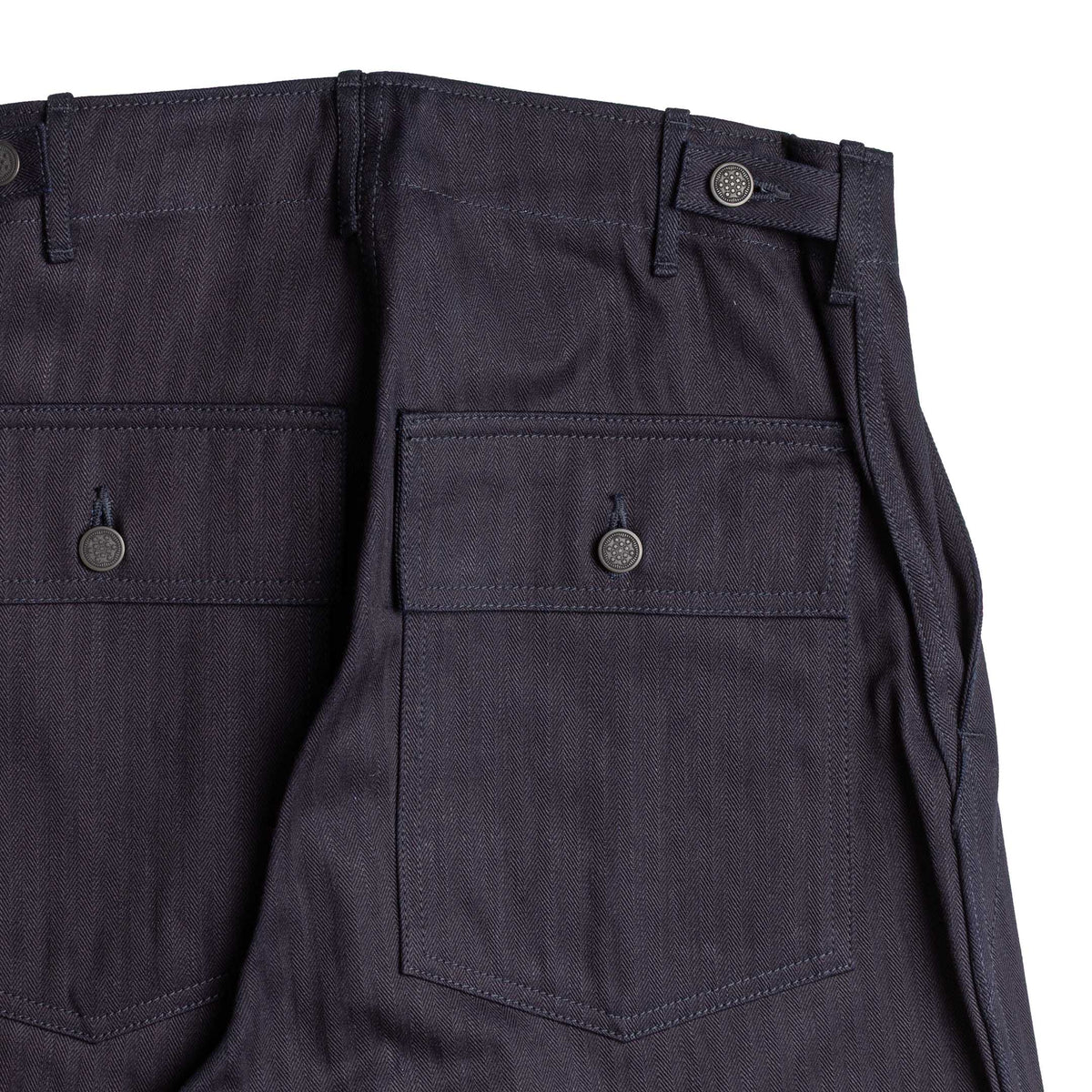 Allevol Baker Pants Indigo-Trousers-Clutch Cafe