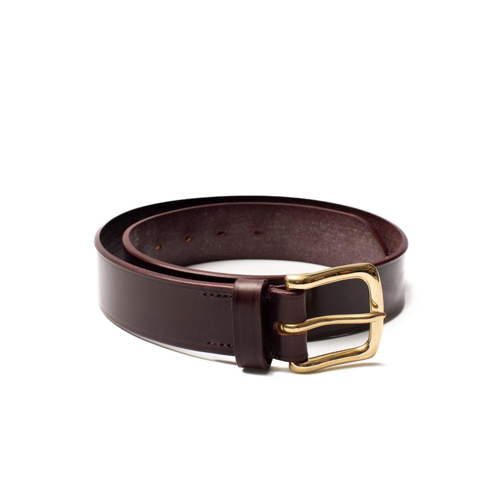 Allevol Broadway Belt Burgundy/Brass-Belt-Clutch Cafe
