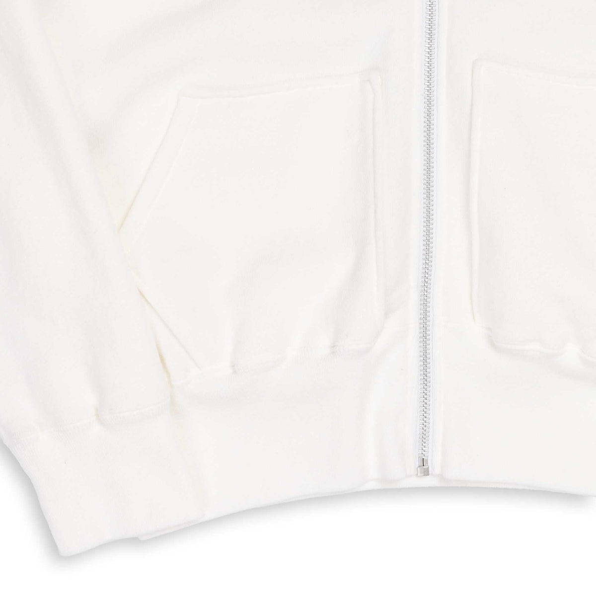 Allevol Easy 'Full Zip' Hooded Sweatshirt White-Hooded Sweatshirt-Clutch Cafe
