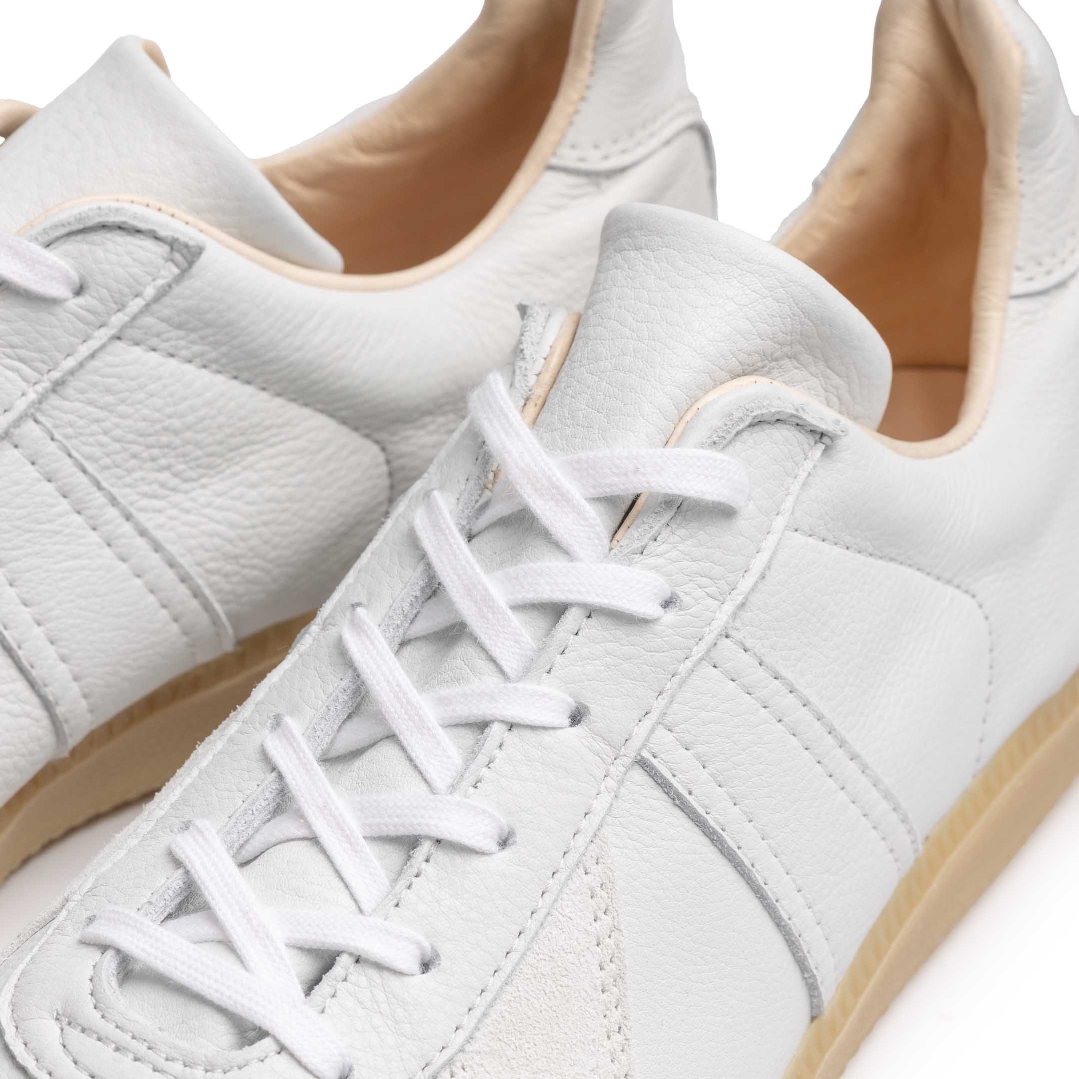Allevol German Army Trainer (GAT) Sneaker White-Sneaker-Clutch Cafe