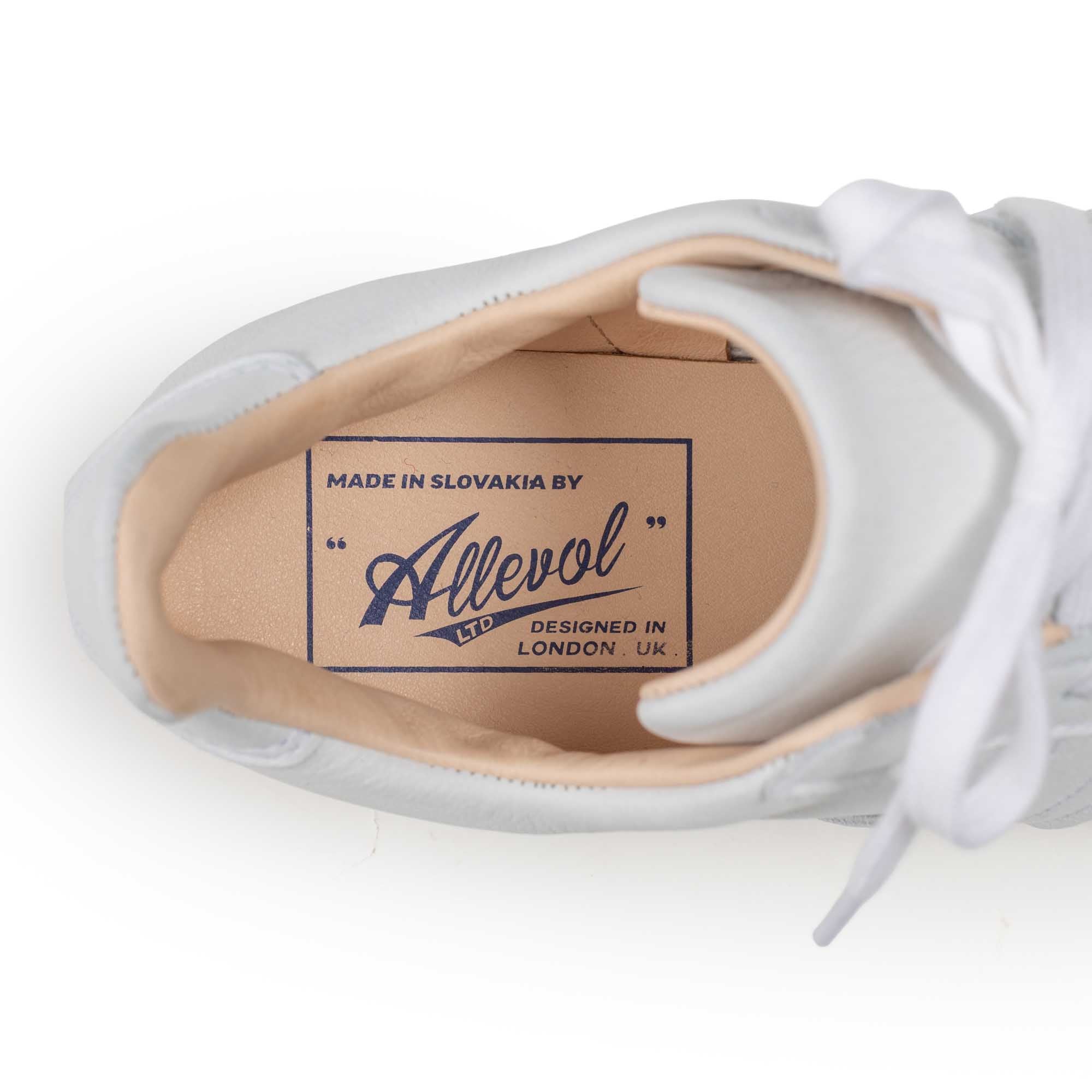 Allevol German Army Trainer (GAT) Sneaker White-Sneaker-Clutch Cafe