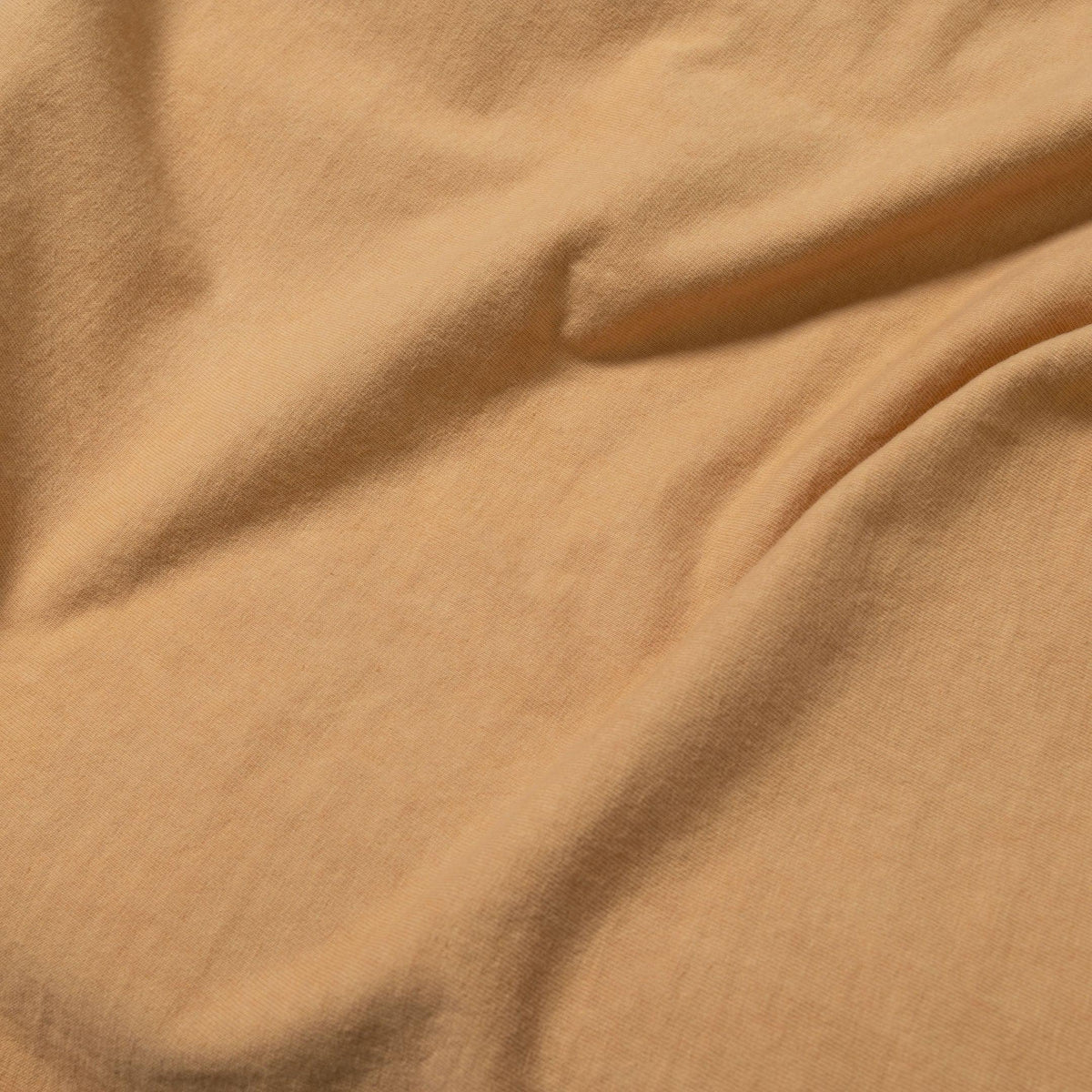 Allevol Heavy Duty Crew Neck T-shirt Hand Dyed Orange-T-Shirt-Clutch Cafe