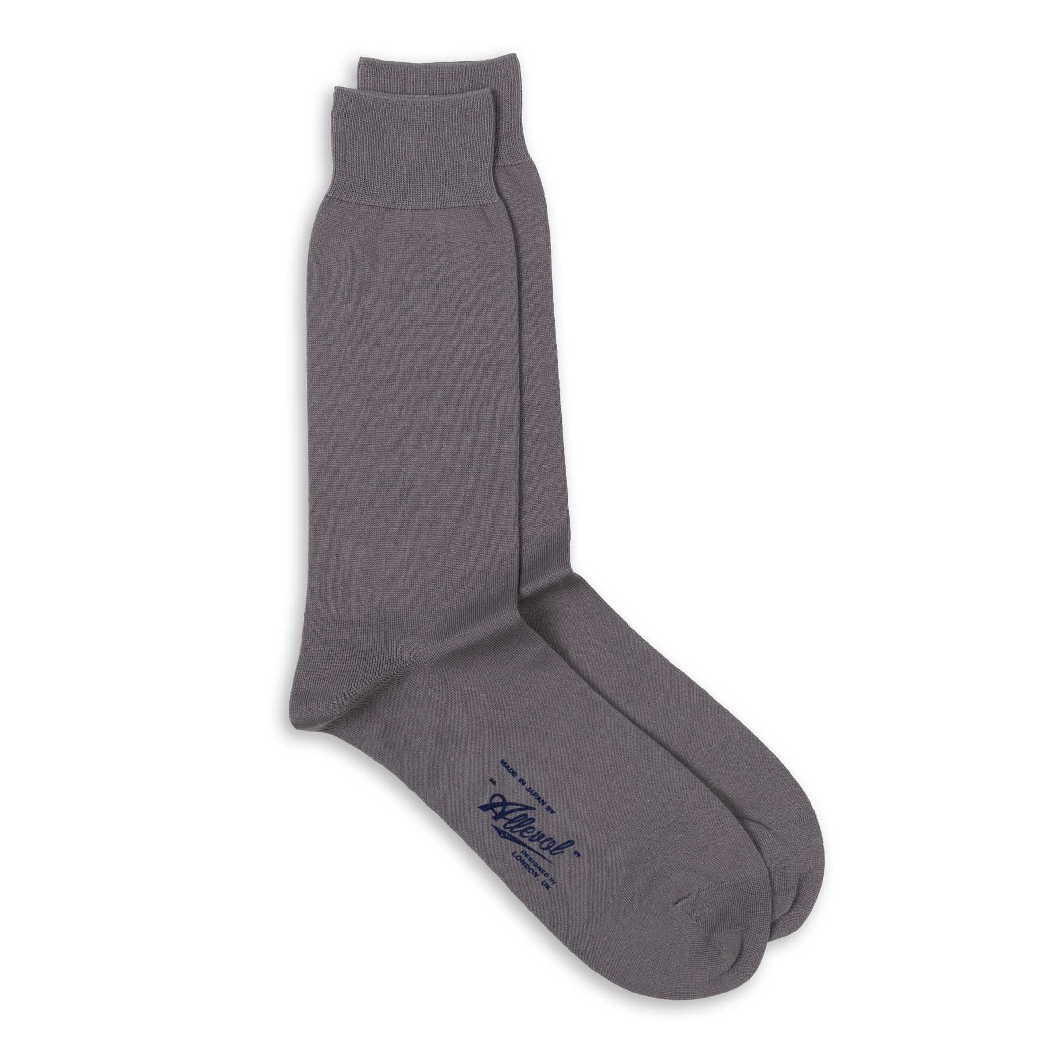 Allevol Ivy Socks D Grey-Socks-Clutch Cafe