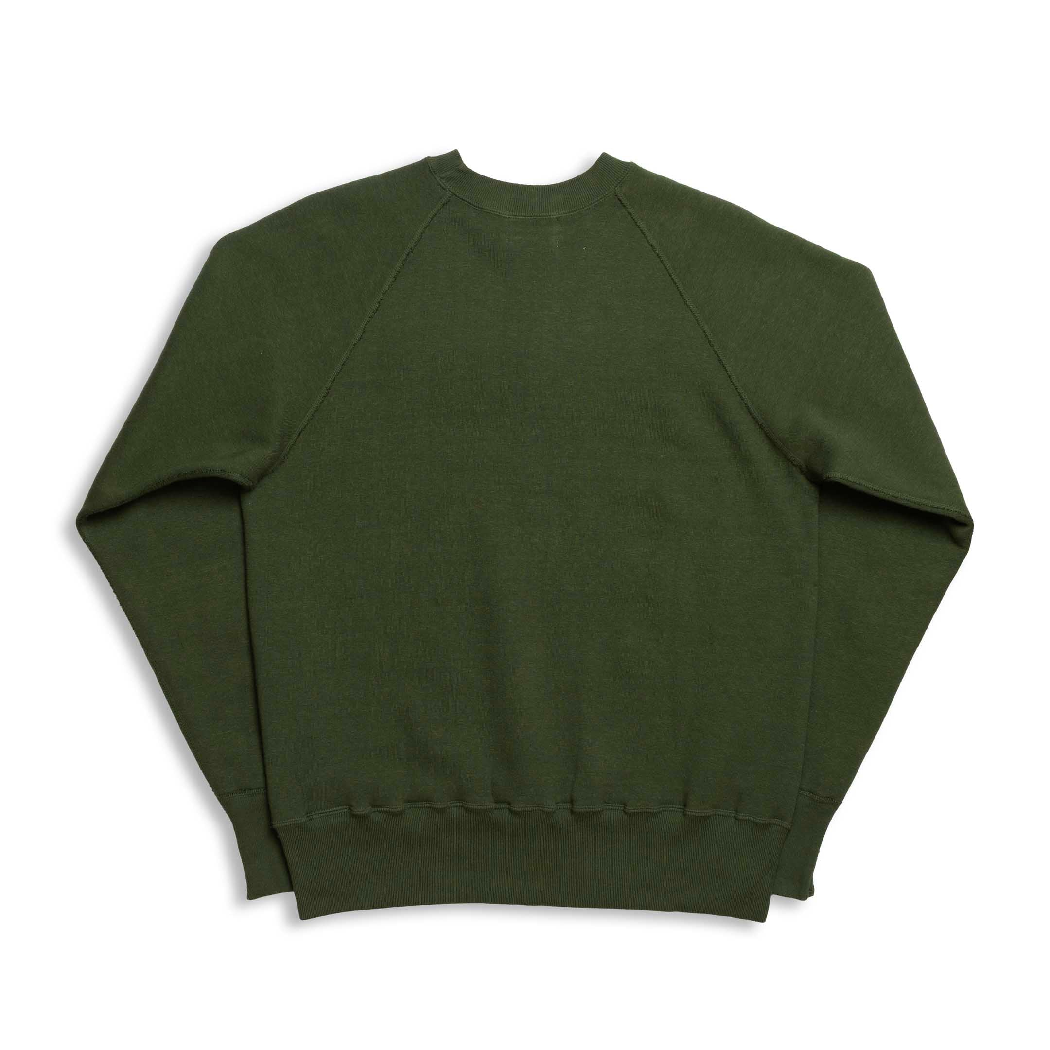 Allevol Loopwheel Easy Sweatshirt Green-Sweatshirt-Clutch Cafe