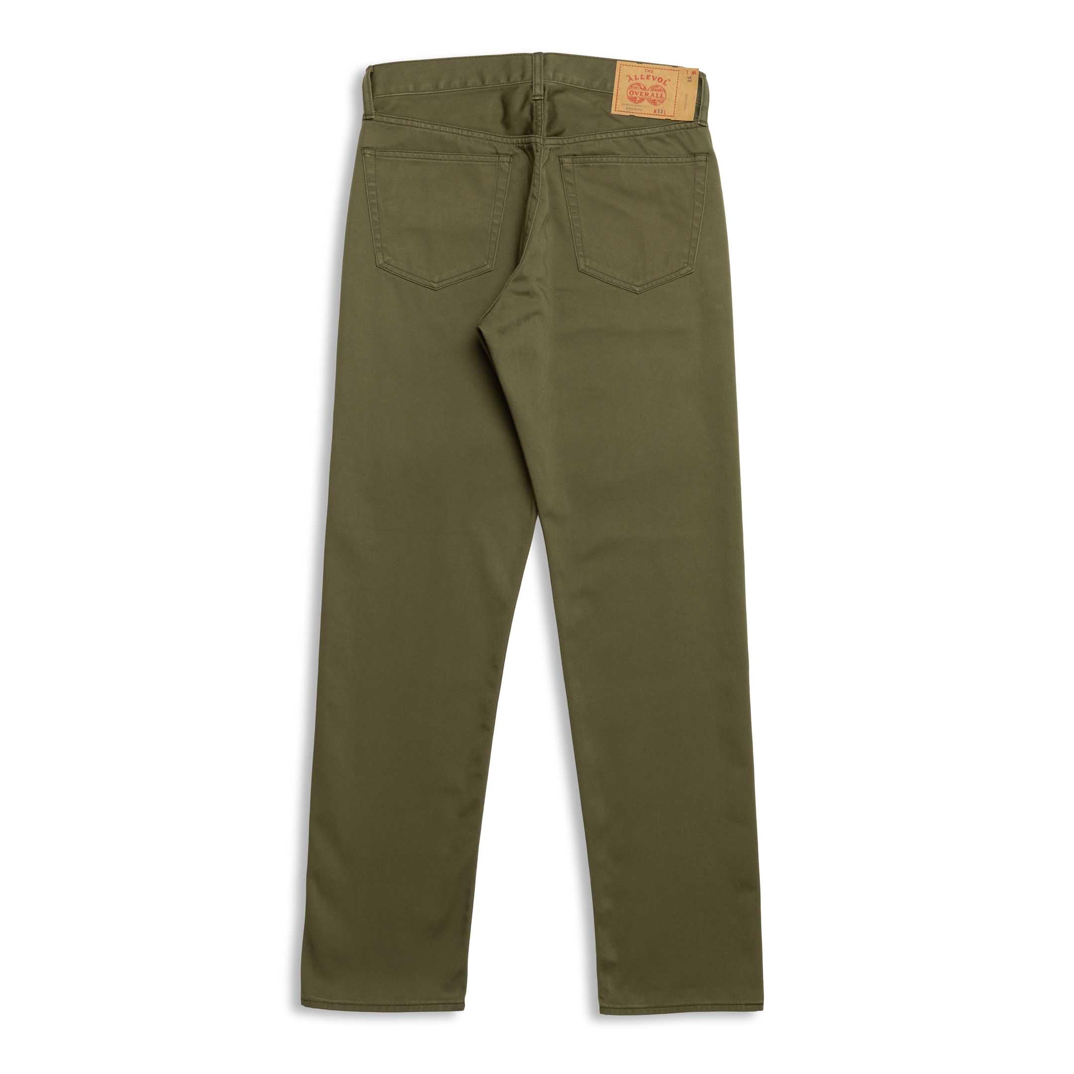 Allevol 'Roku Roku' 66 satin Green-Jean-Clutch Cafe