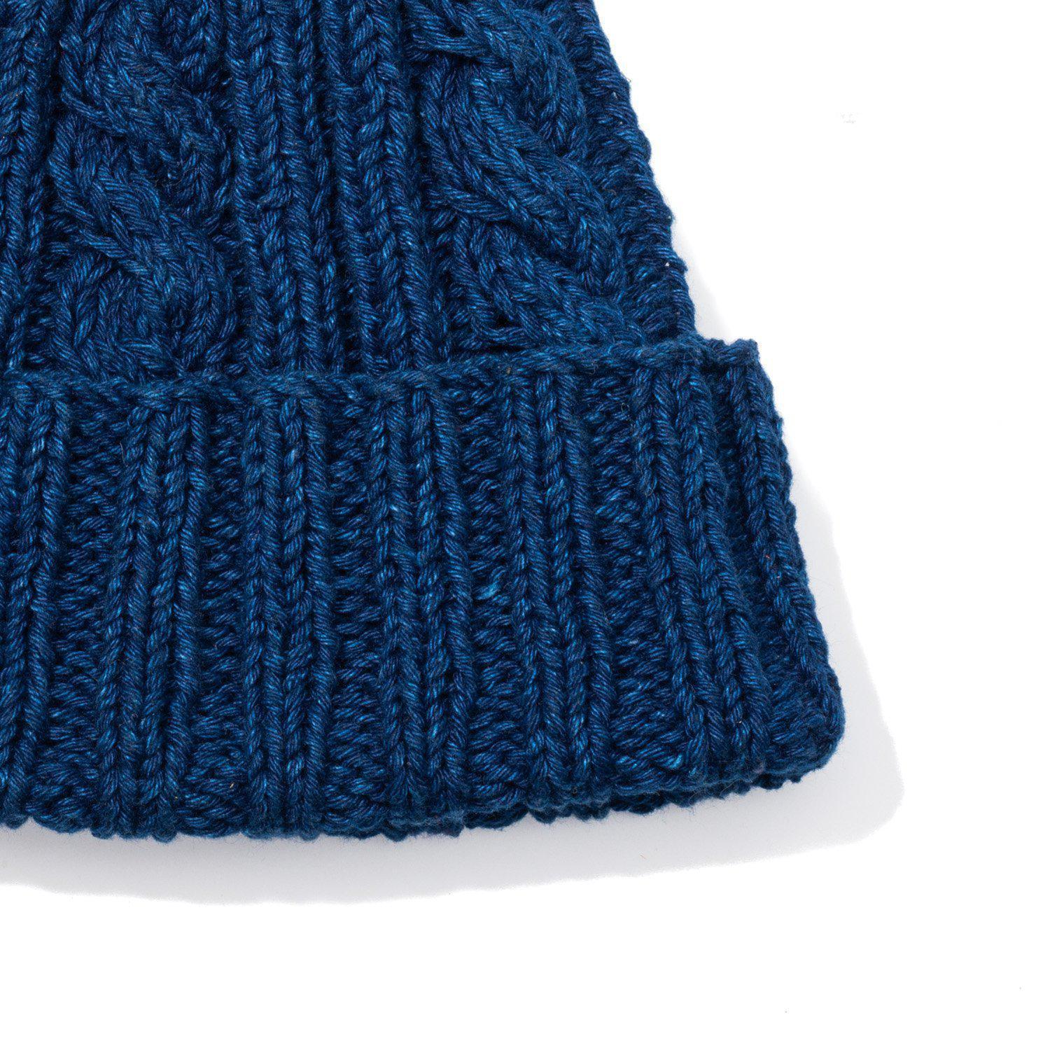 Allevol x Inverallan Cable Knit Cotton Beanie 22F-Accessory-Clutch Cafe