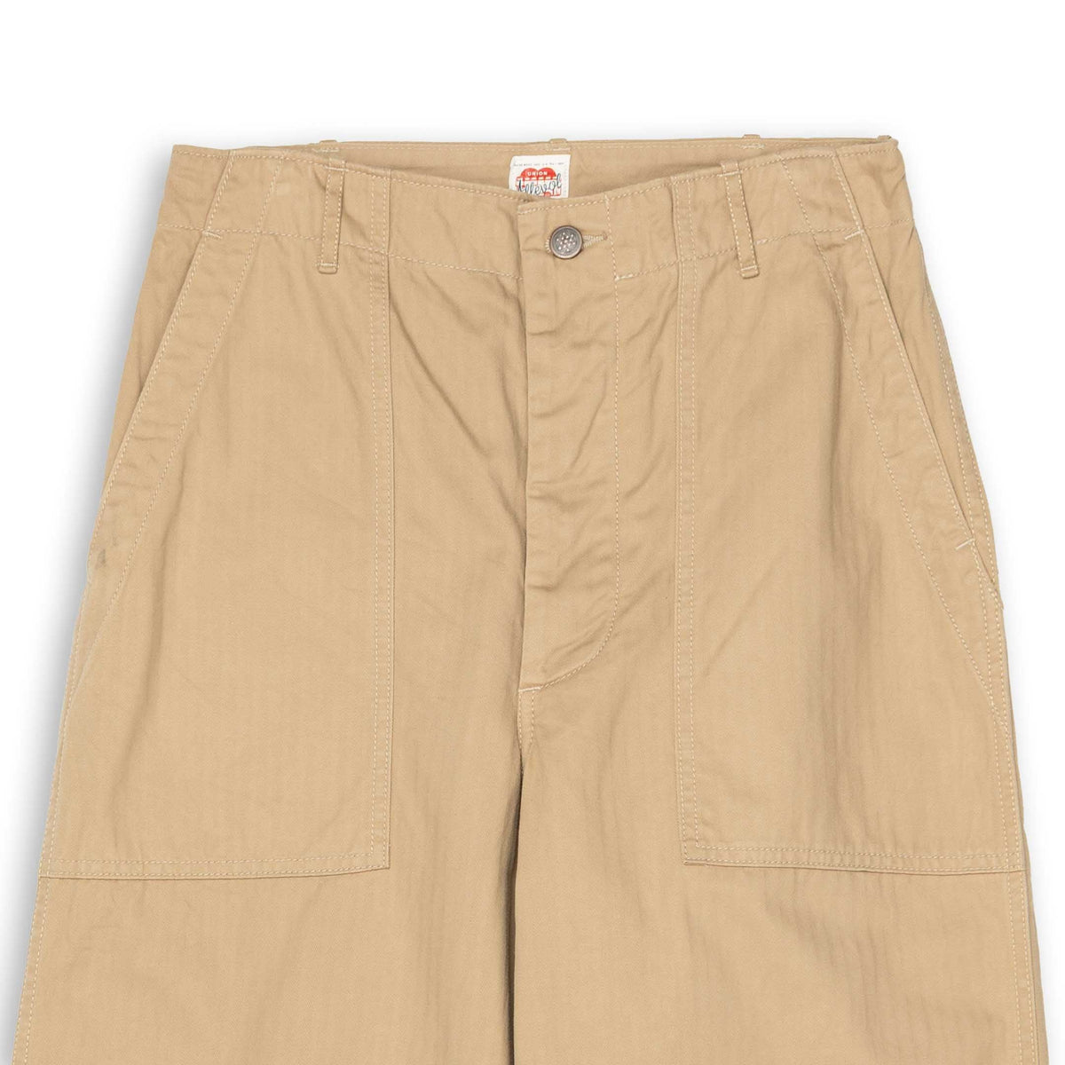 Allevol Baker Pants Beige-Trousers-Clutch Cafe