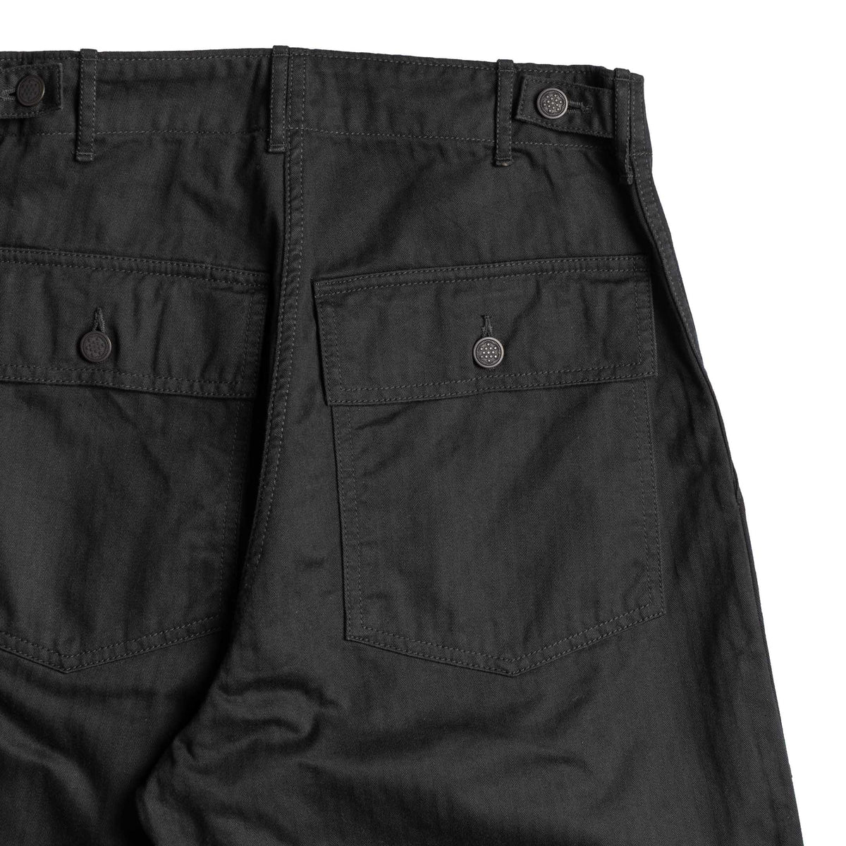 Allevol Baker Pants Black-Trousers-Clutch Cafe