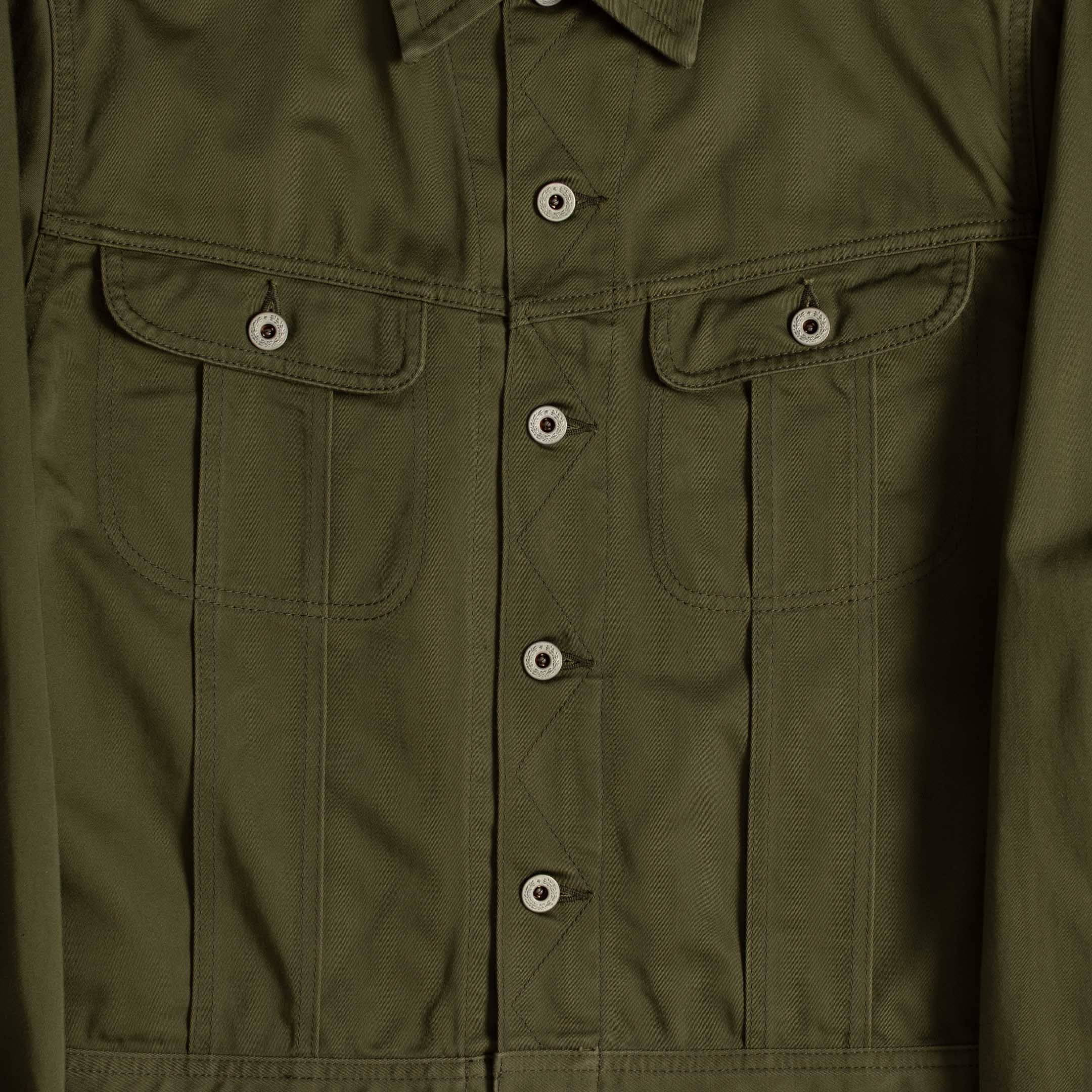 Allevol Easterner Jacket Olive-Jacket-Clutch Cafe