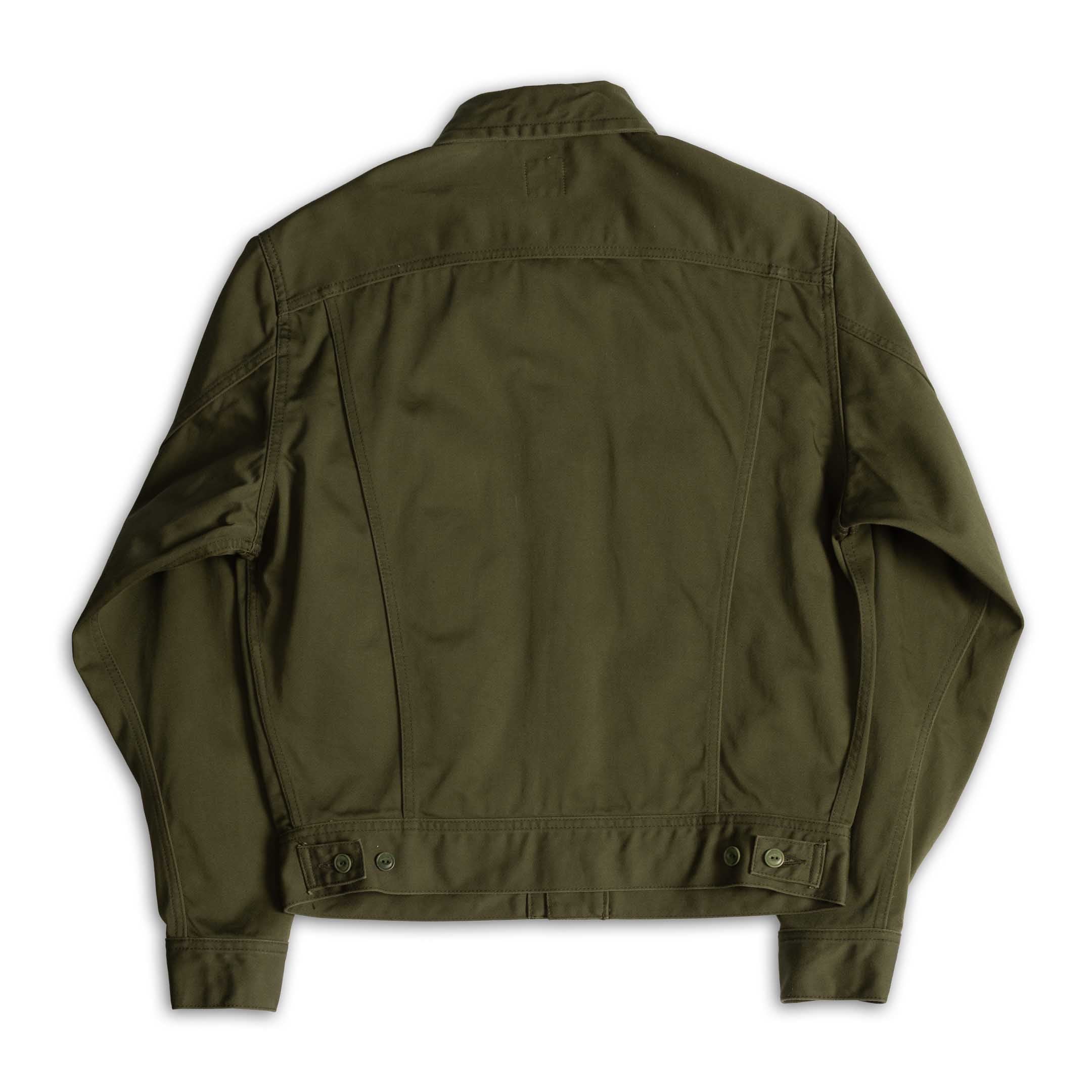 Allevol Easterner Jacket Olive-Jacket-Clutch Cafe