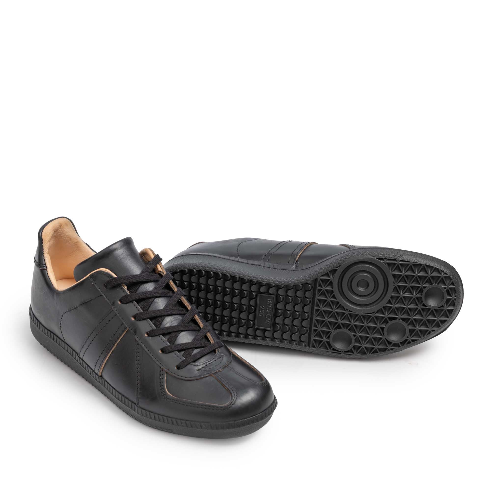 Allevol German Army Trainer (GAT) All Black Horween Chromexcel-Sneaker-Clutch Cafe