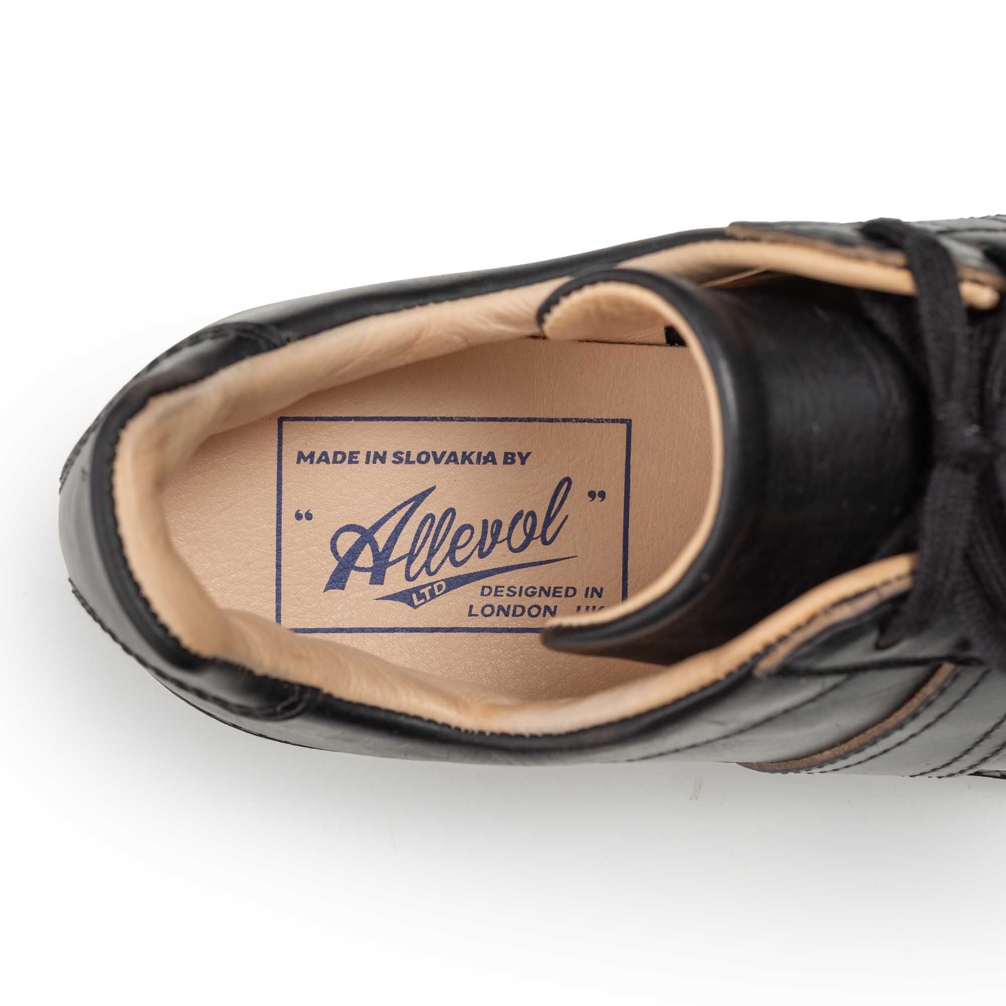 Allevol German Army Trainer (GAT) All Black Horween Chromexcel-Sneaker-Clutch Cafe