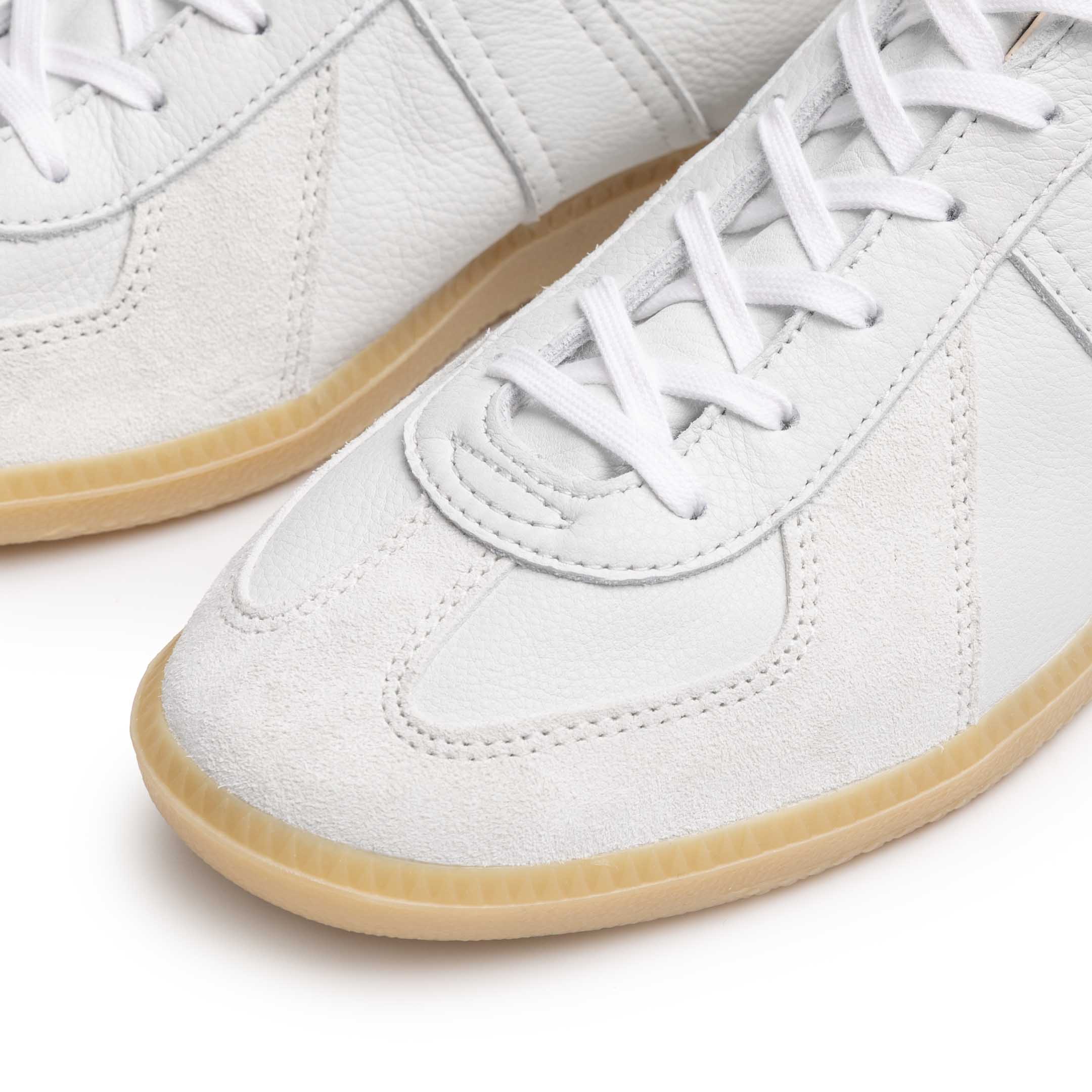 Allevol German Army Trainer (GAT) Sneaker White-Sneaker-Clutch Cafe