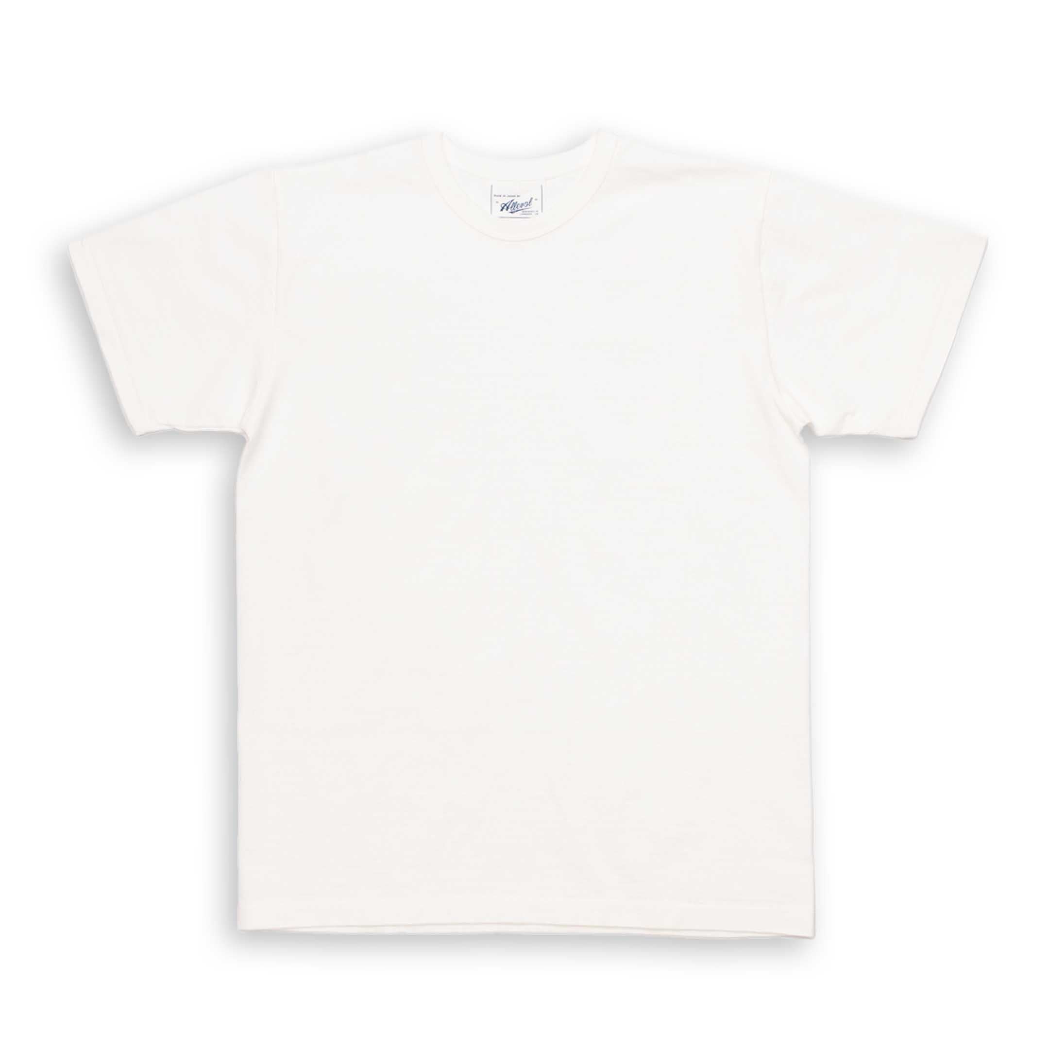 Allevol Heavy Duty Crew Neck T-Shirt White - HEPCAT DAY Print-Clutch Cafe