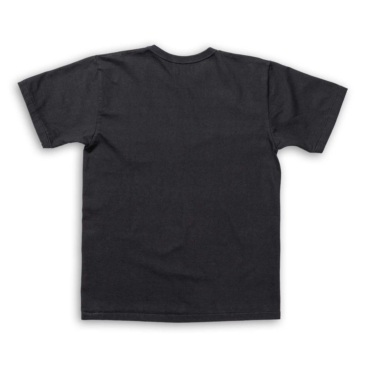 Allevol Heavy Duty Crew Neck T-shirt Cropped Black-T-shirt-Clutch Cafe