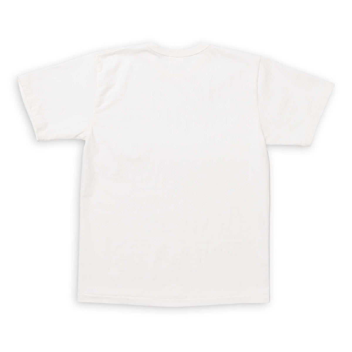 Allevol Heavy Duty Crew Neck T-shirt Cropped White-T-shirt-Clutch Cafe