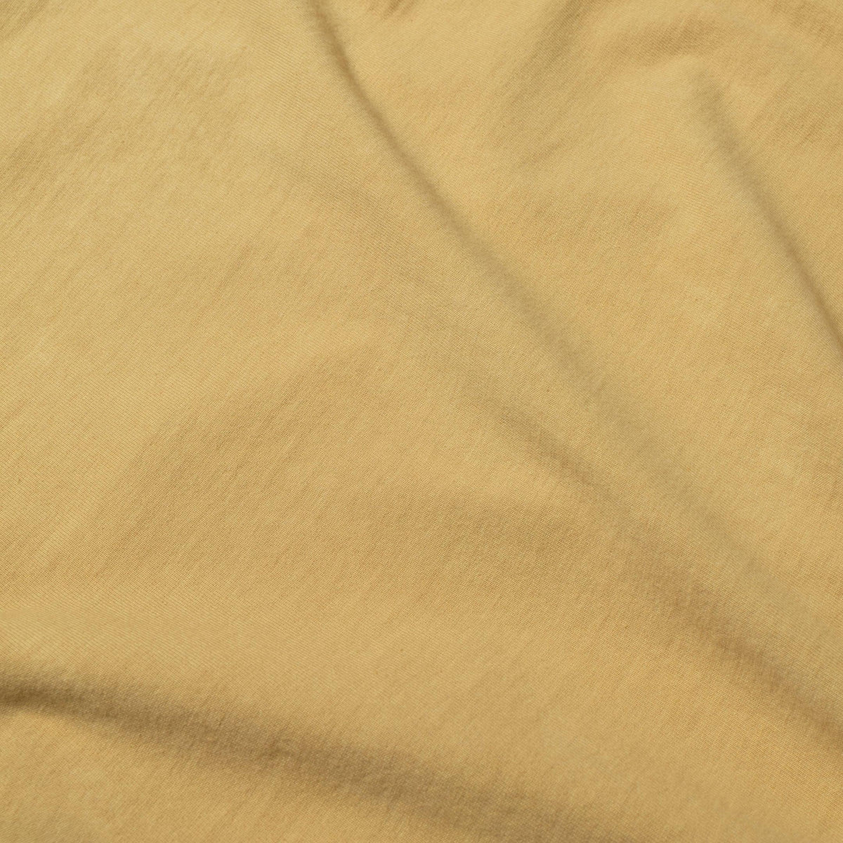 Allevol Heavy Duty Crew Neck T-shirt Hand Dyed Yellow-T-Shirt-Clutch Cafe
