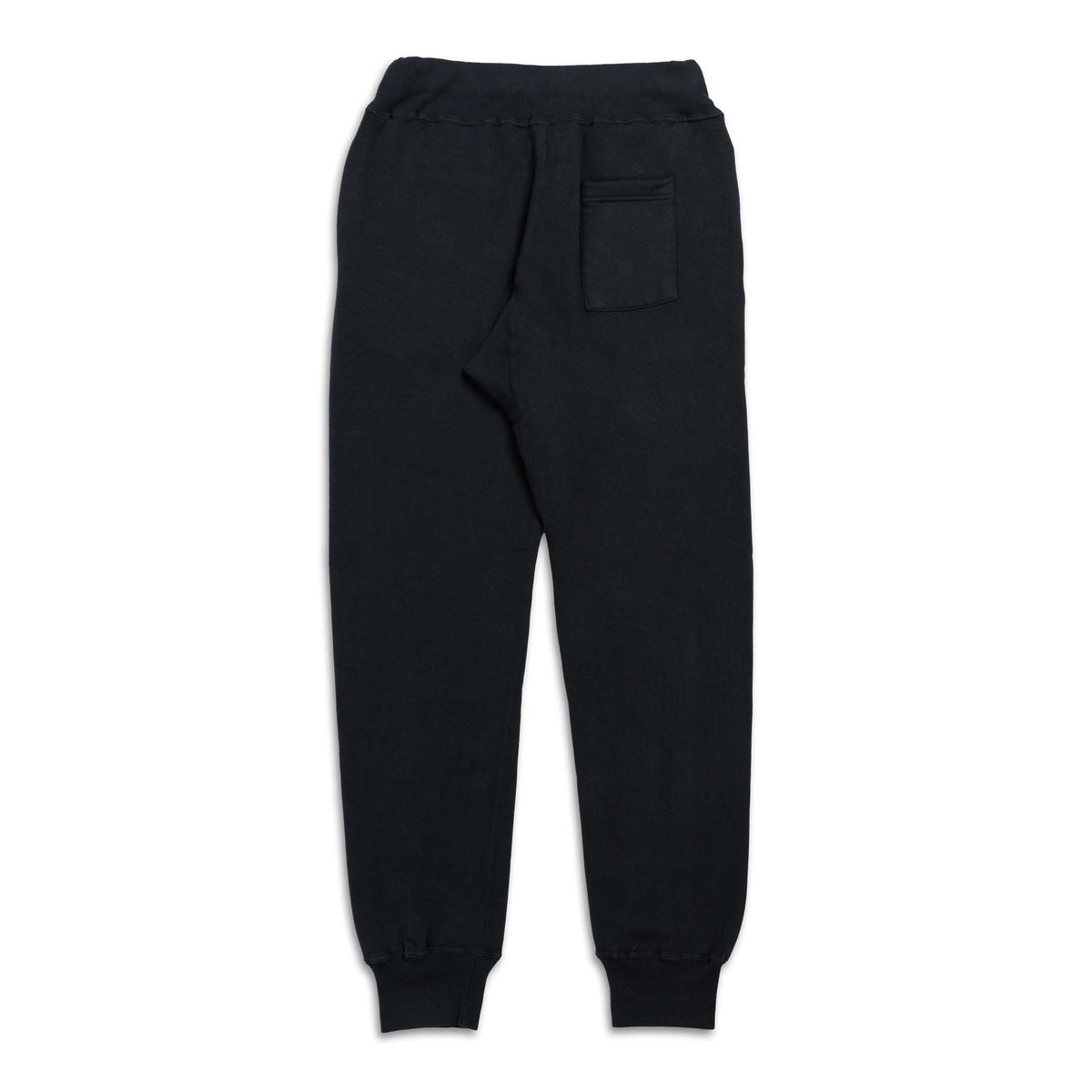 Allevol Loopwheel Easy Sweatpants Black-Sweatpants-Clutch Cafe