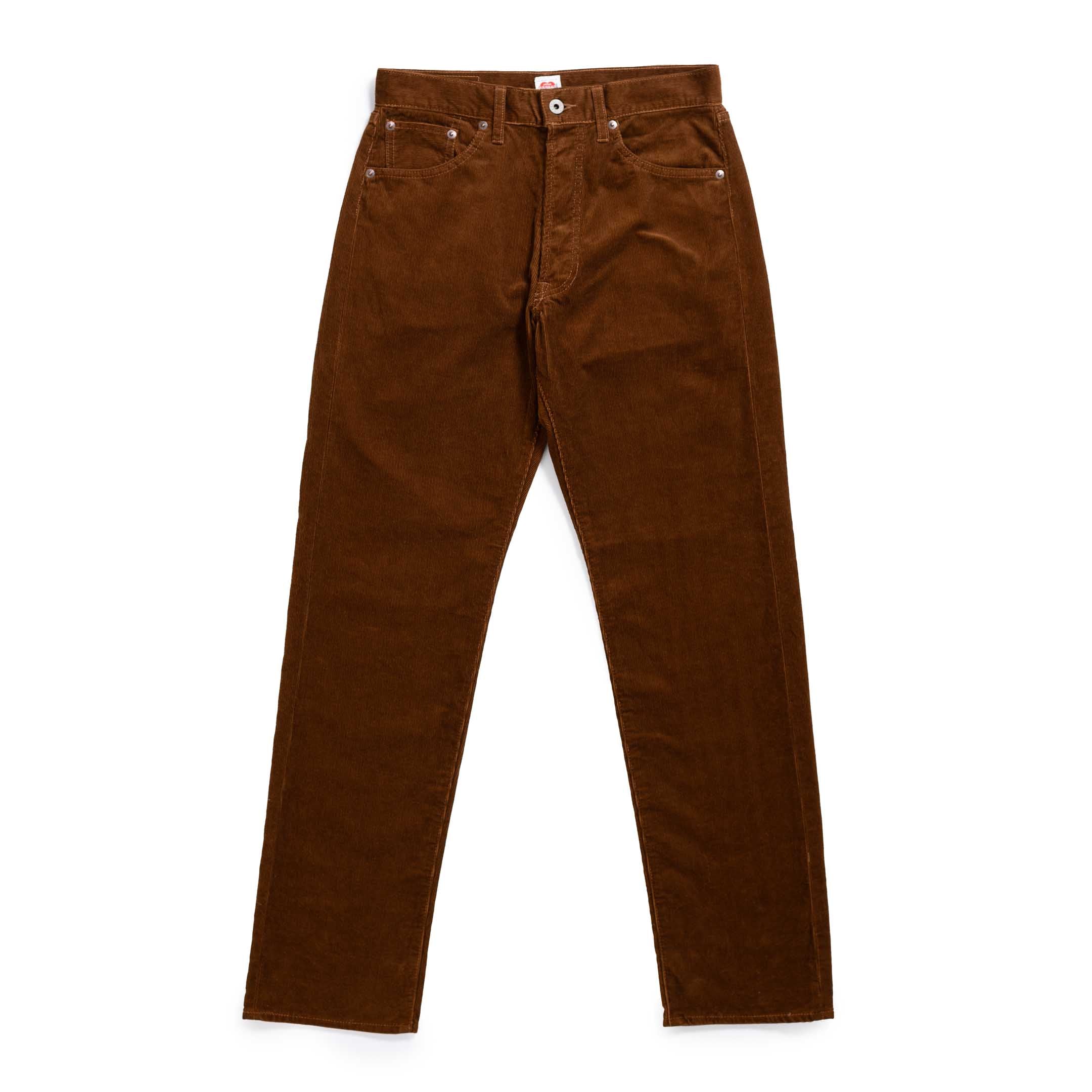 Allevol 'Roku Roku' 66 Corduroy Brown-Jean-Clutch Cafe