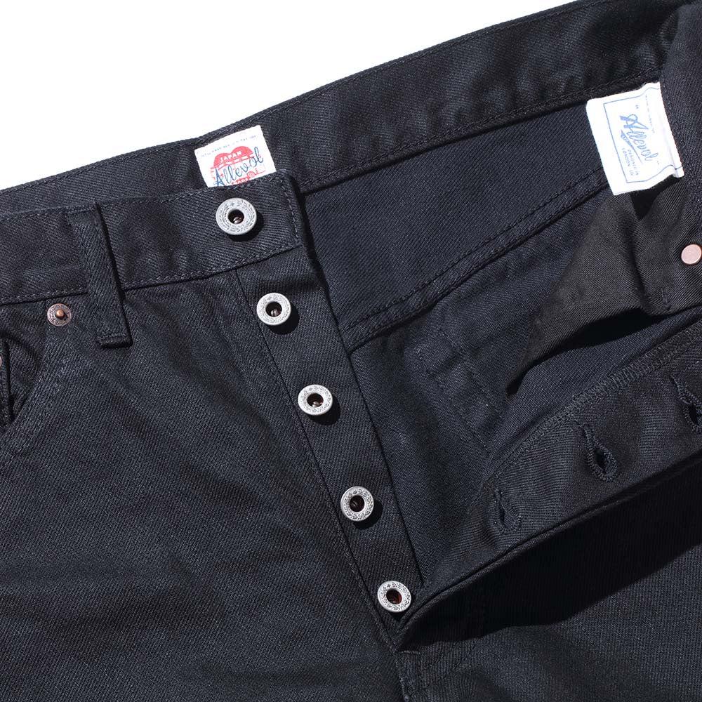 Allevol 'Roku Roku' 66 Denim Jean Black-Jean-Clutch Cafe-selvage denim-selfedge denim