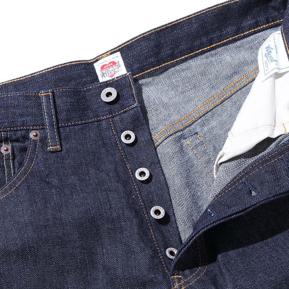 Allevol 'Roku Roku' 66 Denim Jean Indigo-Jean-Clutch Cafe-selvage denim-selfedge denim