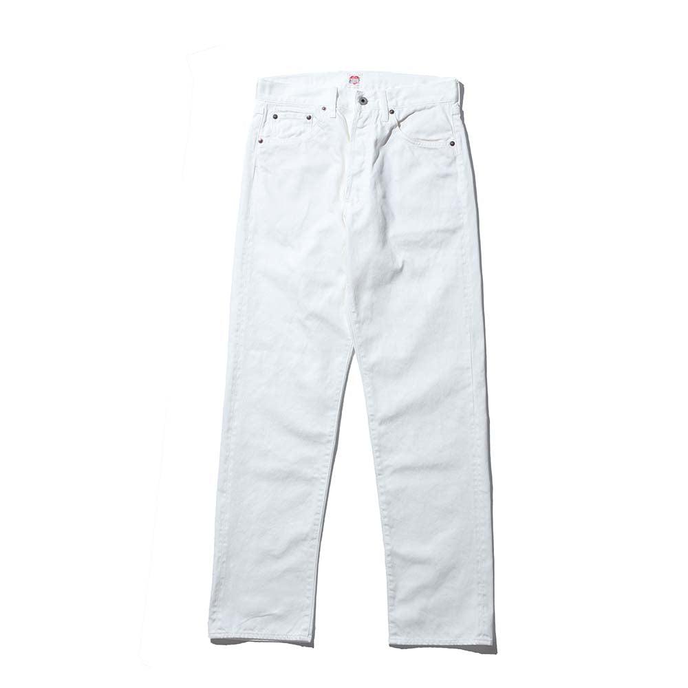 Allevol 'Roku Roku' 66 Denim Jean White-Jean-Clutch Cafe-selvage denim-selfedge denim