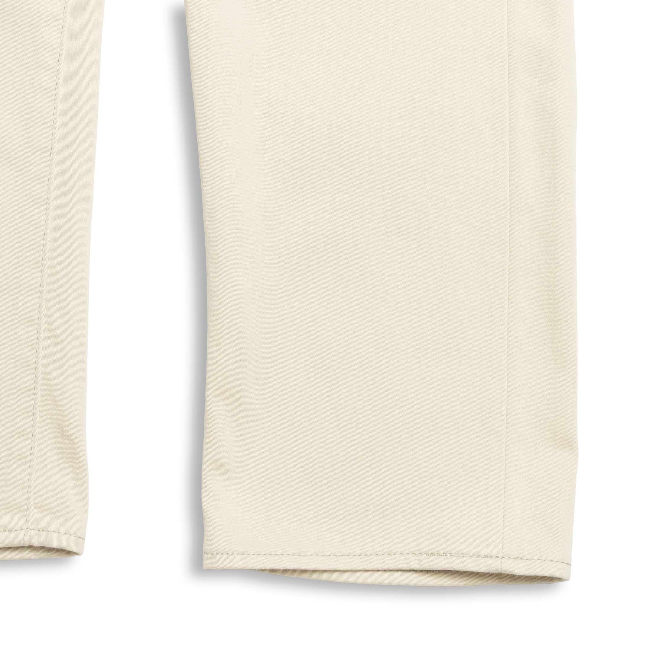 Allevol 'Roku Roku' 66 satin Ivory-Jean-Clutch Cafe