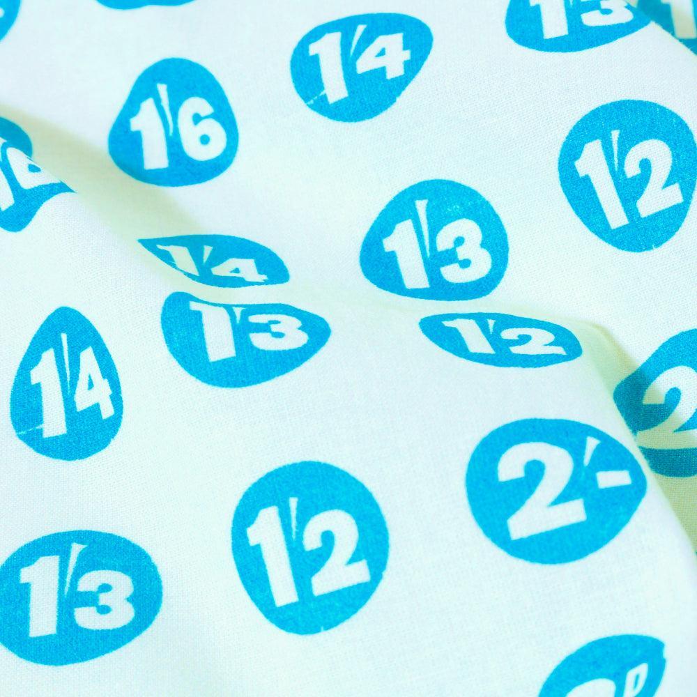 Snail Brand Bandana Coin - OFF WHITE & BLUE-Bandana-Clutch Cafe